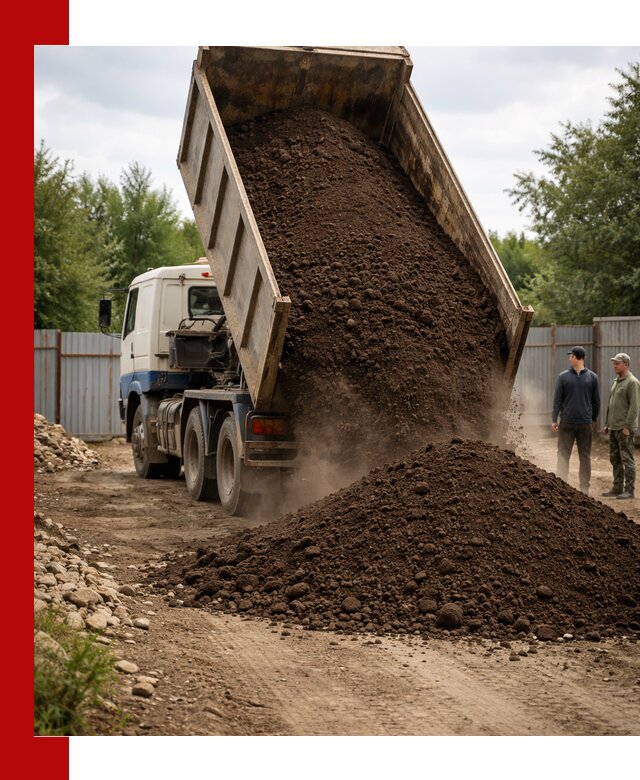 Доставка самосвалом 10 кубов в Мысках быстро и надёжно