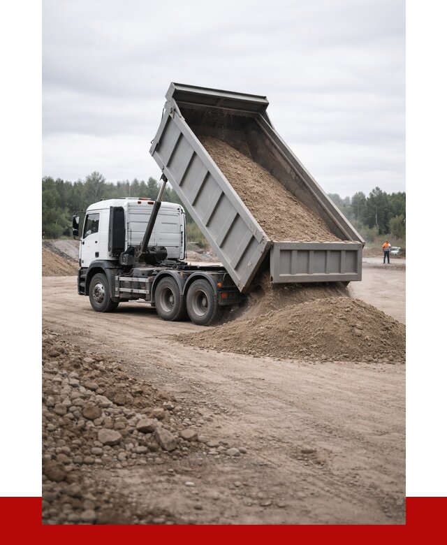 Доставка самосвалом 15 кубов в Мысках от 6593 руб. | ПРОНЕРУДМси