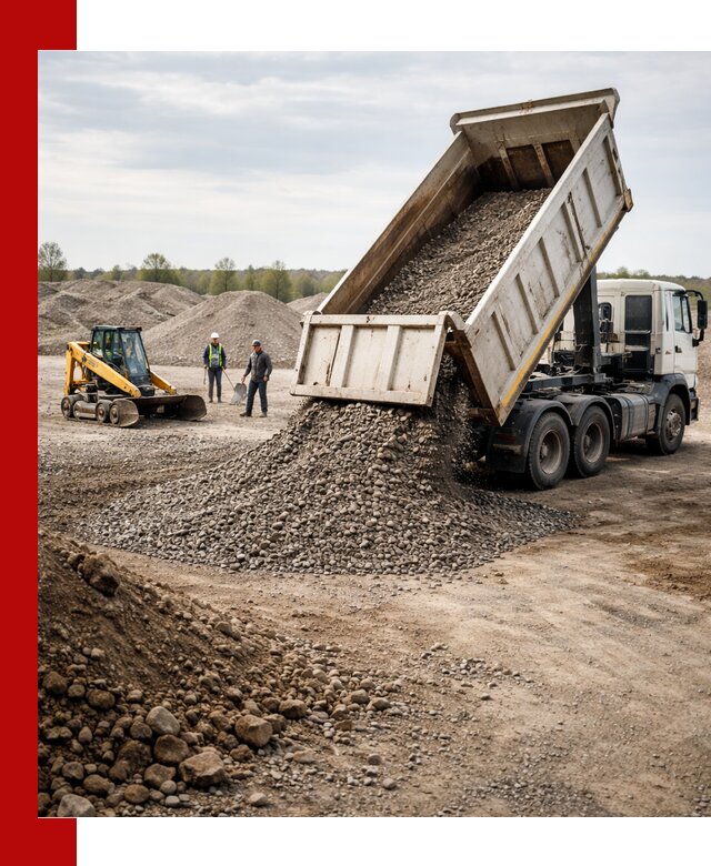 Доставка самосвалом 25 м³ в Мысках быстро и надежно