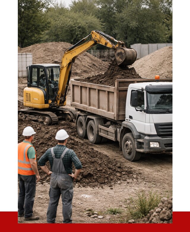 Вывоз грунта в Мысках от 4564 р. самосвалом | ПРОНЕРУДМси