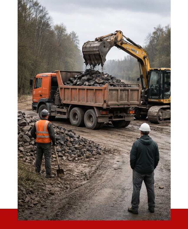Вывоз асфальта в Мысках от 4564 р. самосвалом ПРОНЕРУДМси