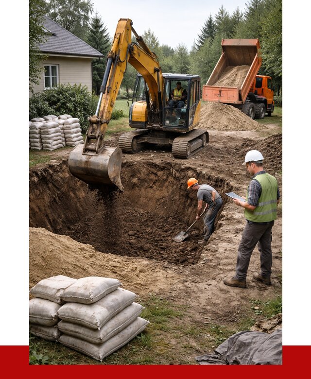 Рытье котлована в Мысках быстро от 4564 р. ПРОНЕРУДМси